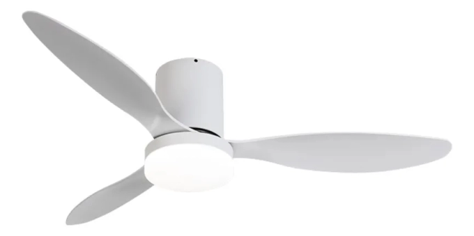 Ventilador Opus Air Flow Branco 52 watts 3000K/4000K/6500K Ø1320mm IP20 120° Bivolt OPS 88859