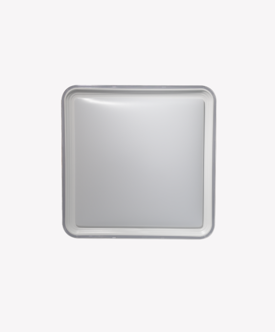 Plafon Opus Fusion Branco 45 watts 3000K - 6500K Bivolt 490x490x70mm OPS 89085 
