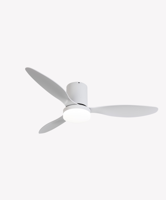 Ventilador Opus Air Flow Branco 52 watts 3000K/4000K/6500K Ø1320mm IP20 120° Bivolt OPS 88859