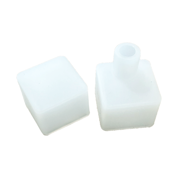 Acabamento de Silicone para Perfil Flexível Alpertone (12x12mm) Sem Furo 10 Unidades 011239