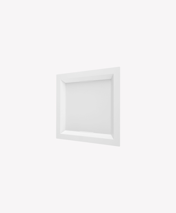 Painel Recuado Embutir ABS Opus LED 176x176mm 12 watts 4000K OPS 85278