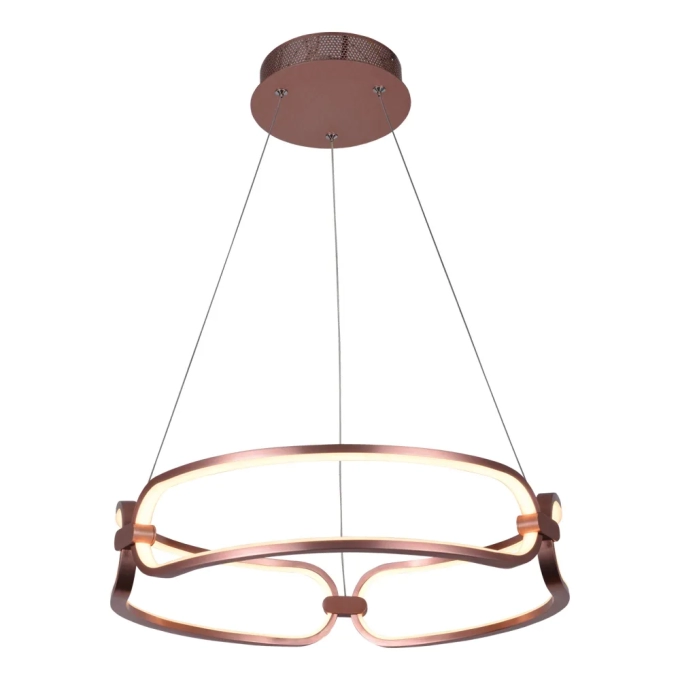 Pendente Bella Lumina Rose Gold 37 watts 3000K Ø450x100mm BB006E
