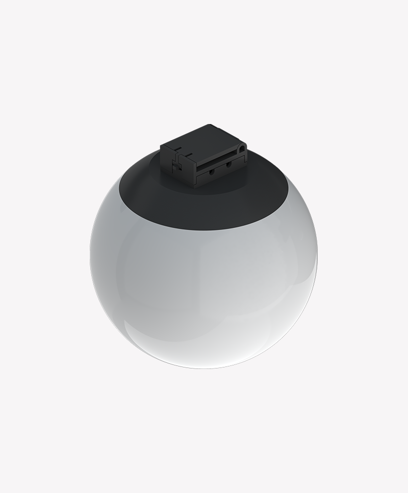 Globo Belts Opus 150° IP20 IRC90 48V 6 watts 3000K Bivolt Preto 95x95x100mm OPS 89146
