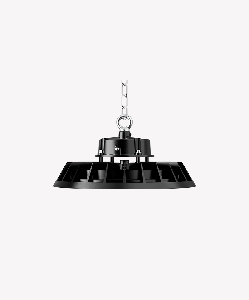 Pendente Opus Highbay 90° IP65 IRC80 150 watts 6500K Ø357x96mm OPS 34492
