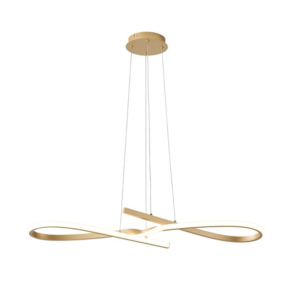 Pendente Hevvy Horizon Infinite Gold 32 watts 3000K 830mm PZ-0084 GD