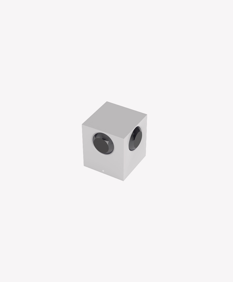 Arandela Opus Arc 4x1 watt 3000K 60° Branco 50x45x45mm OPS 86459




