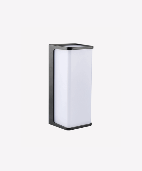 Arandela Opus New Home 10 watts 3000K 160° IP65 Preto 200x85x80mm OPS 88453



