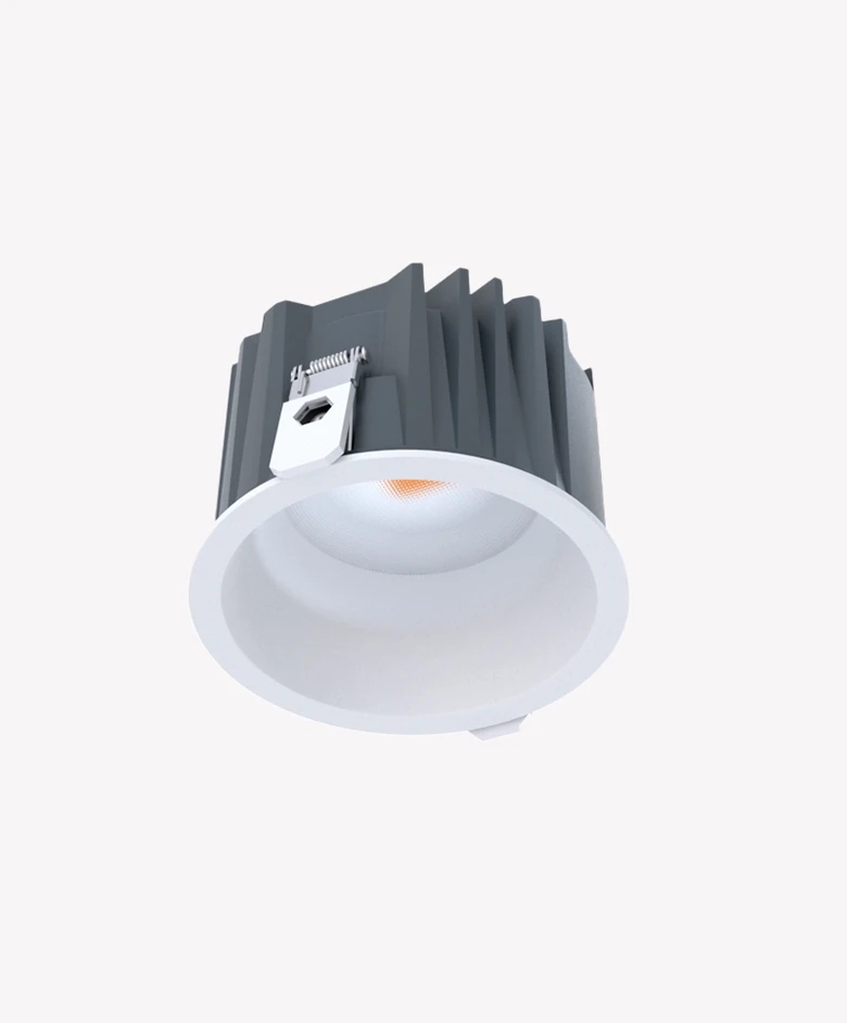 Spot LED Downlight Opus Ø100mm 55° 18 watts 3000K Branco Bivolt OPS 88873

