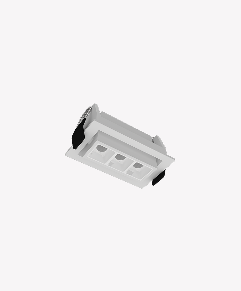 Spot Embutir Opus LED Soul Direcionável 6 watts 2700K IRC90 24° IP20 85x51x45mm Branco OPS 89719