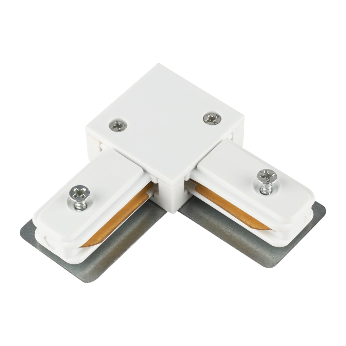 Conector L de Sobrepor Alpertone para Trilho Vision Preto 0533