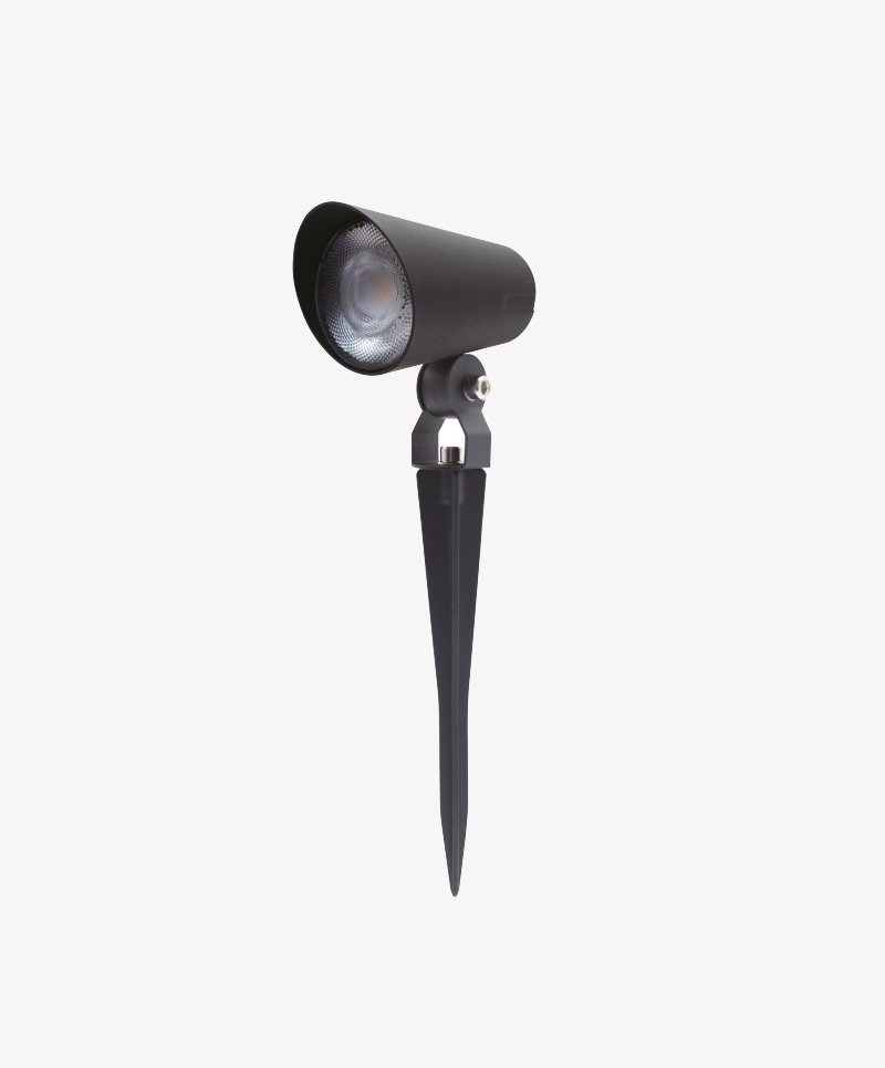 Espeto Opus Copa 3 watts 3000K IP65 IRC80 24° Preto 255x78mm OPS 88989




