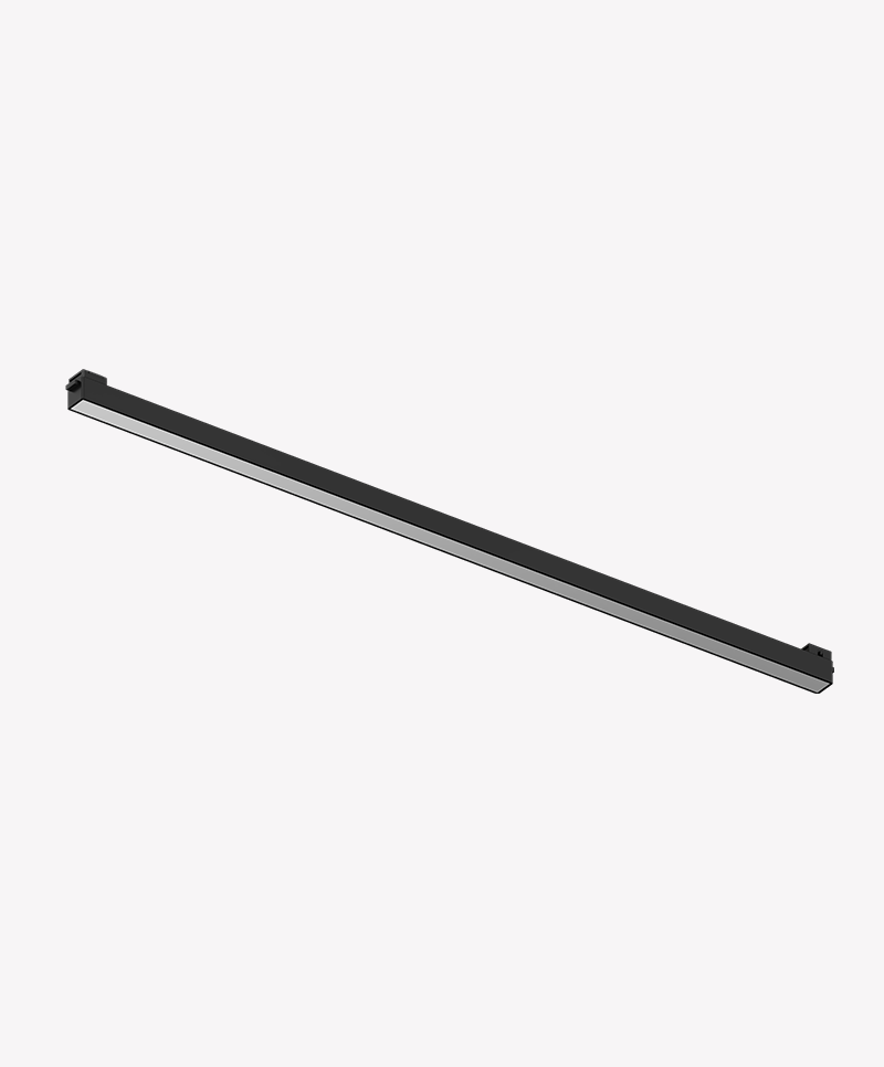Spot Opus Led Belts Linea 24° IP20 IRC90 48V 30 watts 3000K Bivolt Preto 915x26x24mm OPS 89214