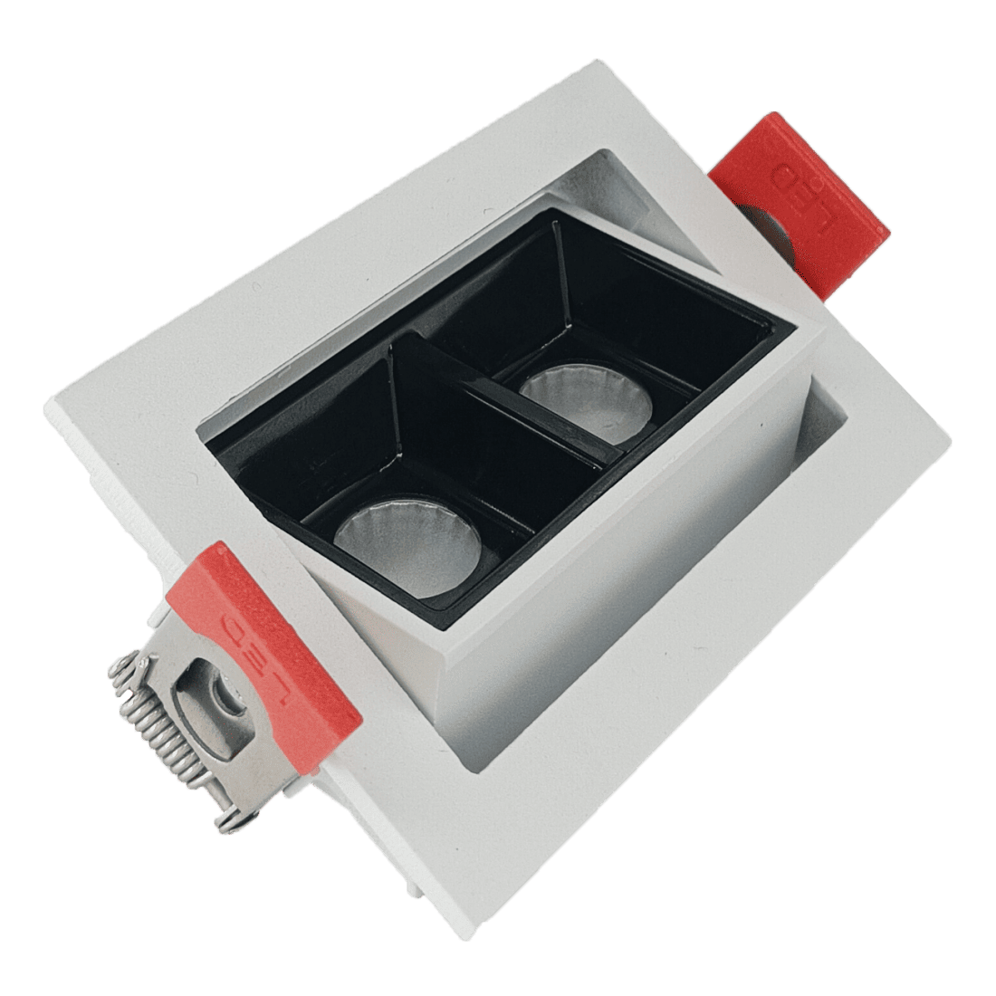 Embutido Alpertone Downlight Durell Articulado 4 watts 36° Branco/Preto IRC90 Bivolt 70x45x32mm 011547/011548