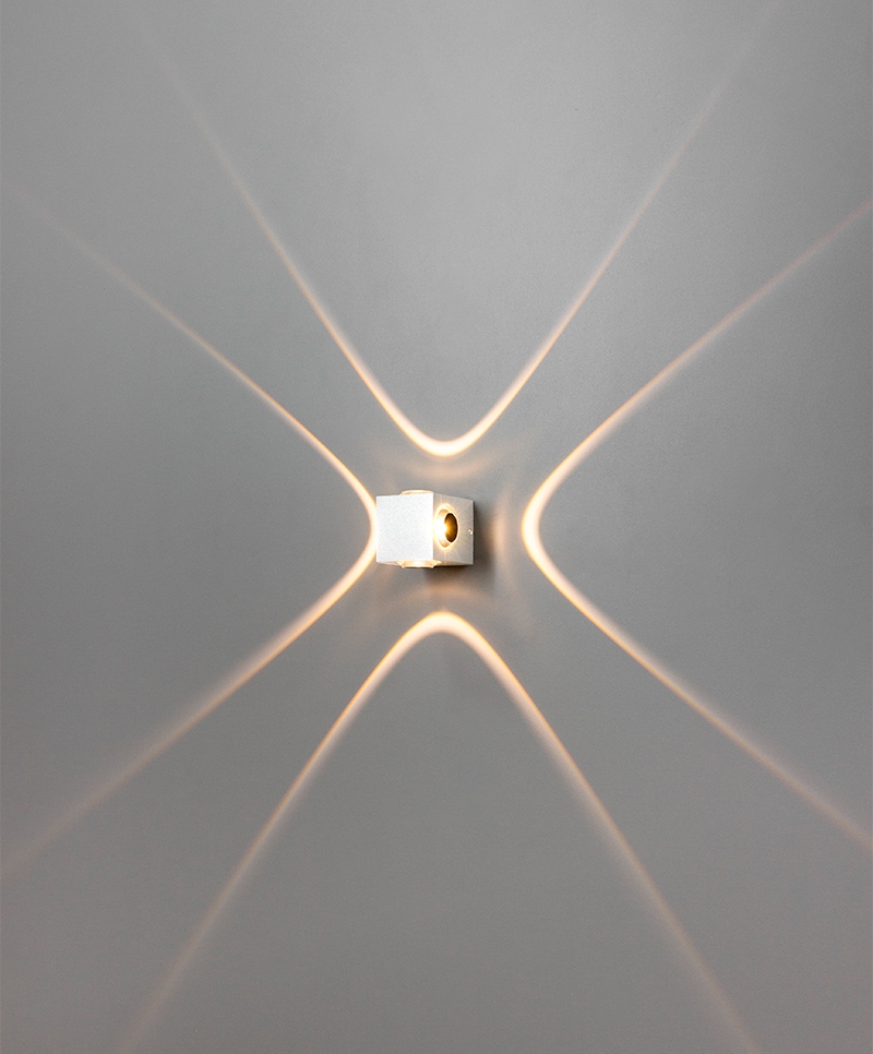Arandela Opus Arc 4x1 watt 3000K 60° Branco 50x45x45mm OPS 86459




