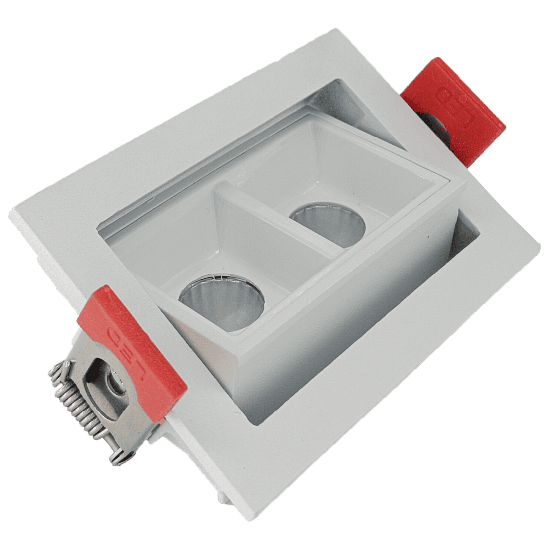 Embutido Alpertone Downlight Durell Articulado 4 watts 36° Branco IRC90 Bivolt 70x45x32mm 011545/011546