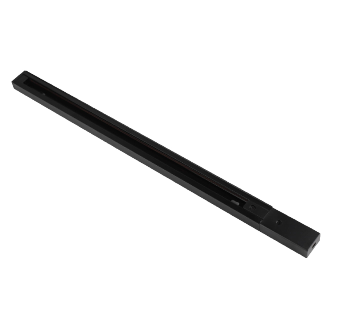 Trilho Eletrificado Sobrepor Alpertone Vision 1 Metro Preto 0528