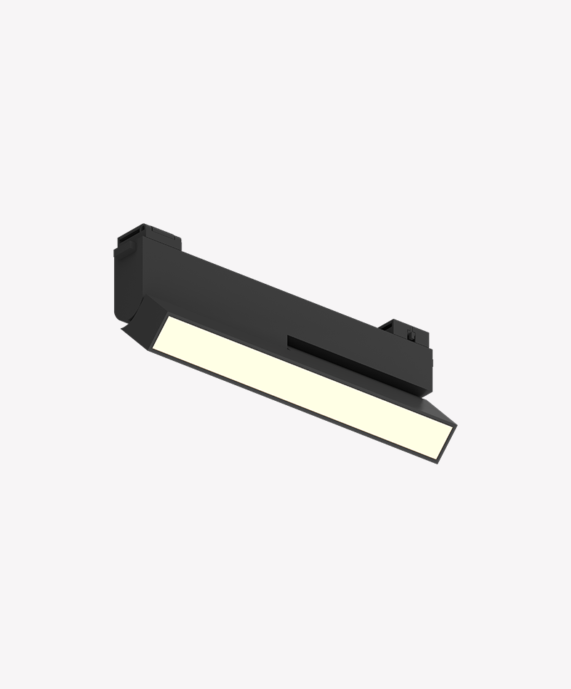 Spot Opus Led Belts Linea Washer 20 watts 24° IP20 IRC90 48V 3000K Bivolt Preto 220x26x80mm OPS 89238 