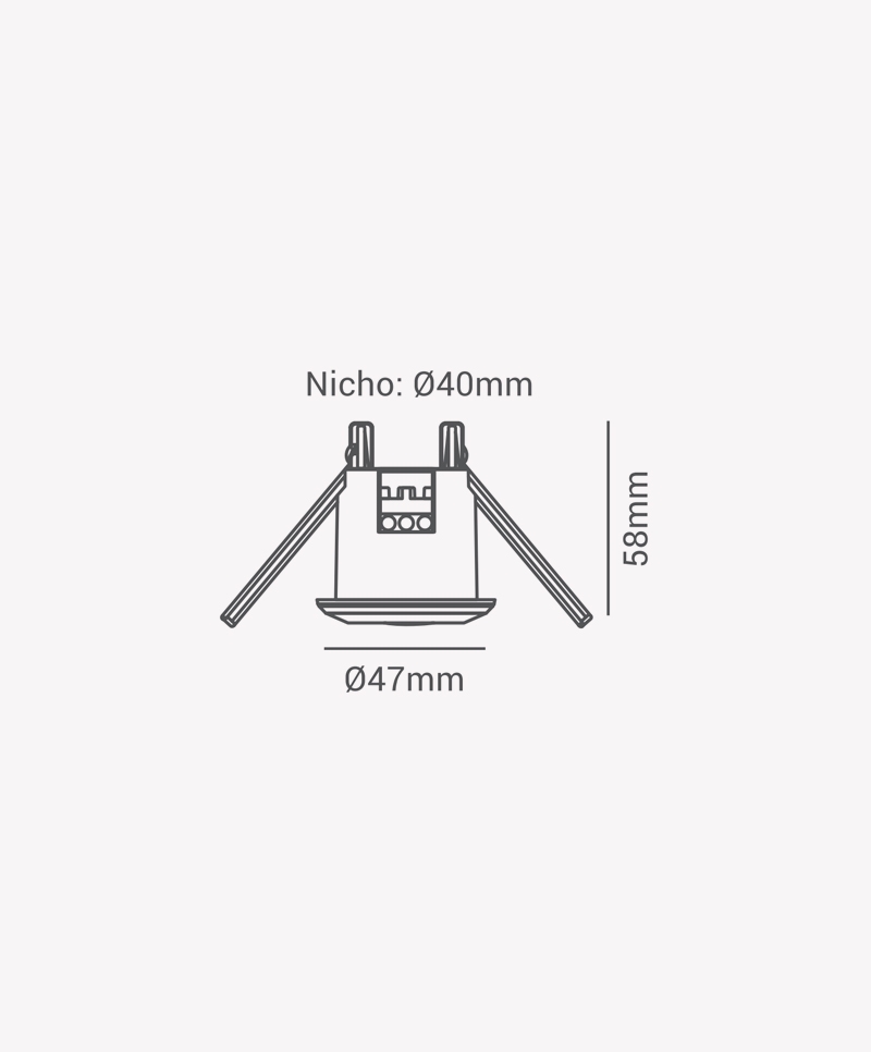 Sensor de Presença Opus Embutir Branco Corrente Máxima 16A Bivolt 41x41x20mm OPS 36991





