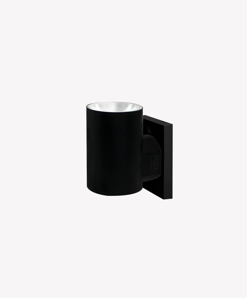 Arandela Opus Polo 9 watts 3000K 30° IP65 Preto 78x114x135mm OPS 34911



