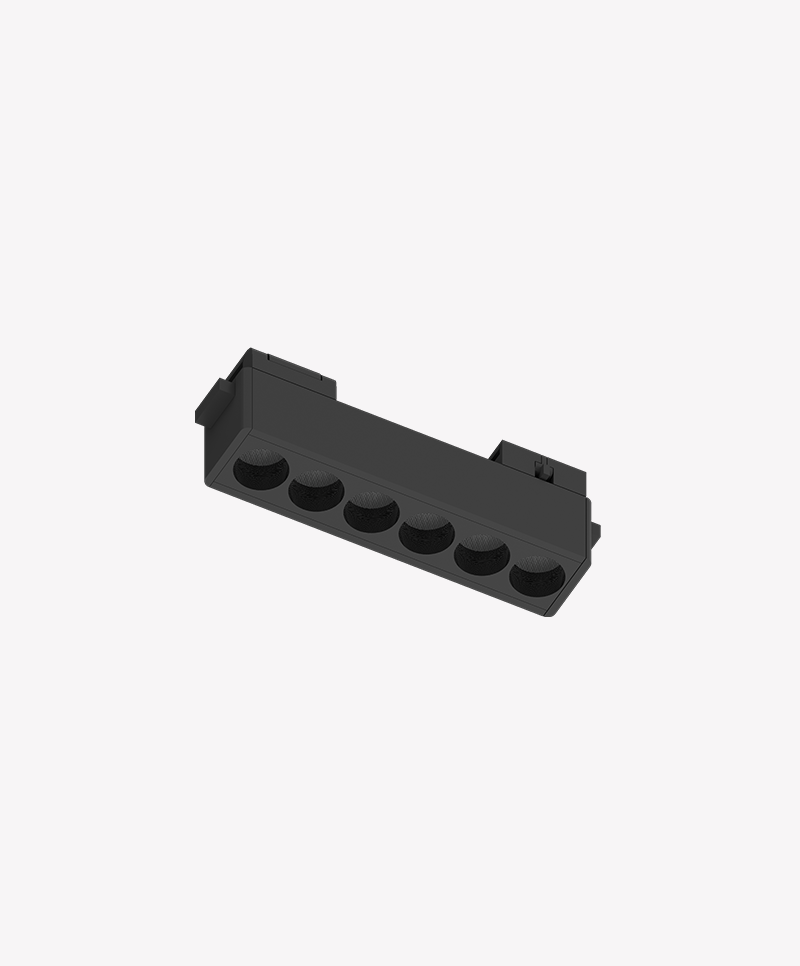 Spot Opus Led Belts Soul 24° IP20 IRC90 48V 6 watts 3000K Bivolt Preto 112x26x24mm OPS 89160