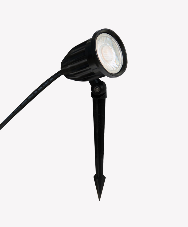 Espeto Opus LED Spike 8 watts 3000K IP65 45° Preto 195x65x53mm OPS 87487




