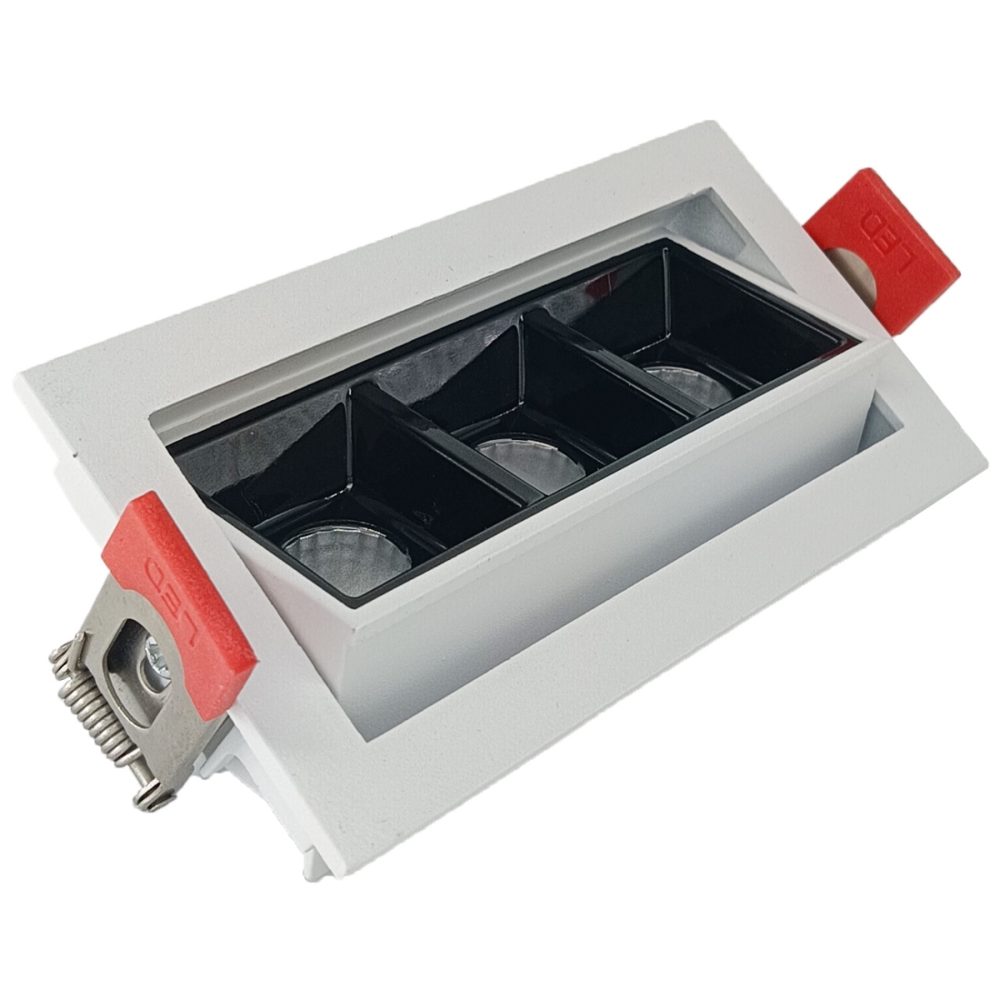 Embutido Alpertone Downlight Durell Articulado 6 watts 36° Branco/Preto IRC90 Bivolt 97x45x32mm 011559/011560