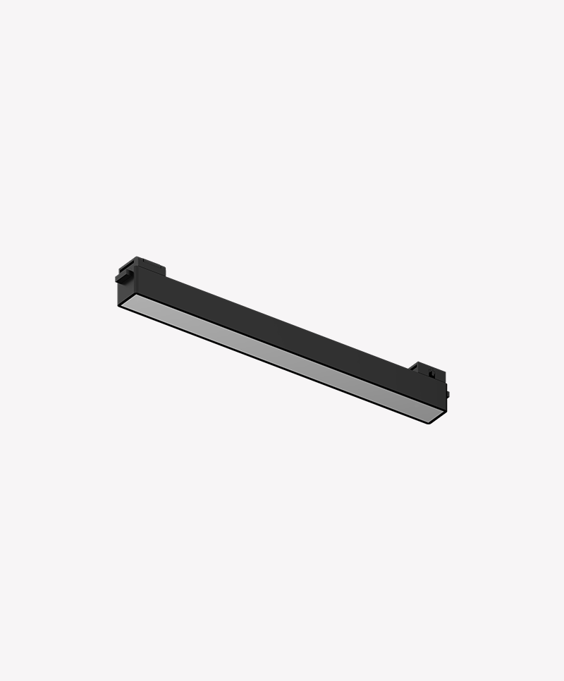 Spot Opus Led Belts Linea 24° IP20 IRC90 48V 10 watts 3000K Bivolt Preto 310x26x24mm OPS 89191