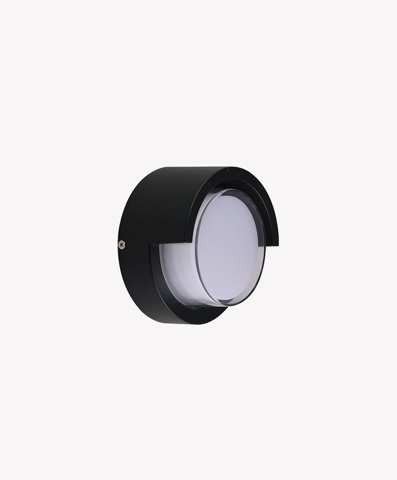 Arandela Opus Iglu 8 watts 3000K 130° Preto Ø133x67mm OPS 82871




