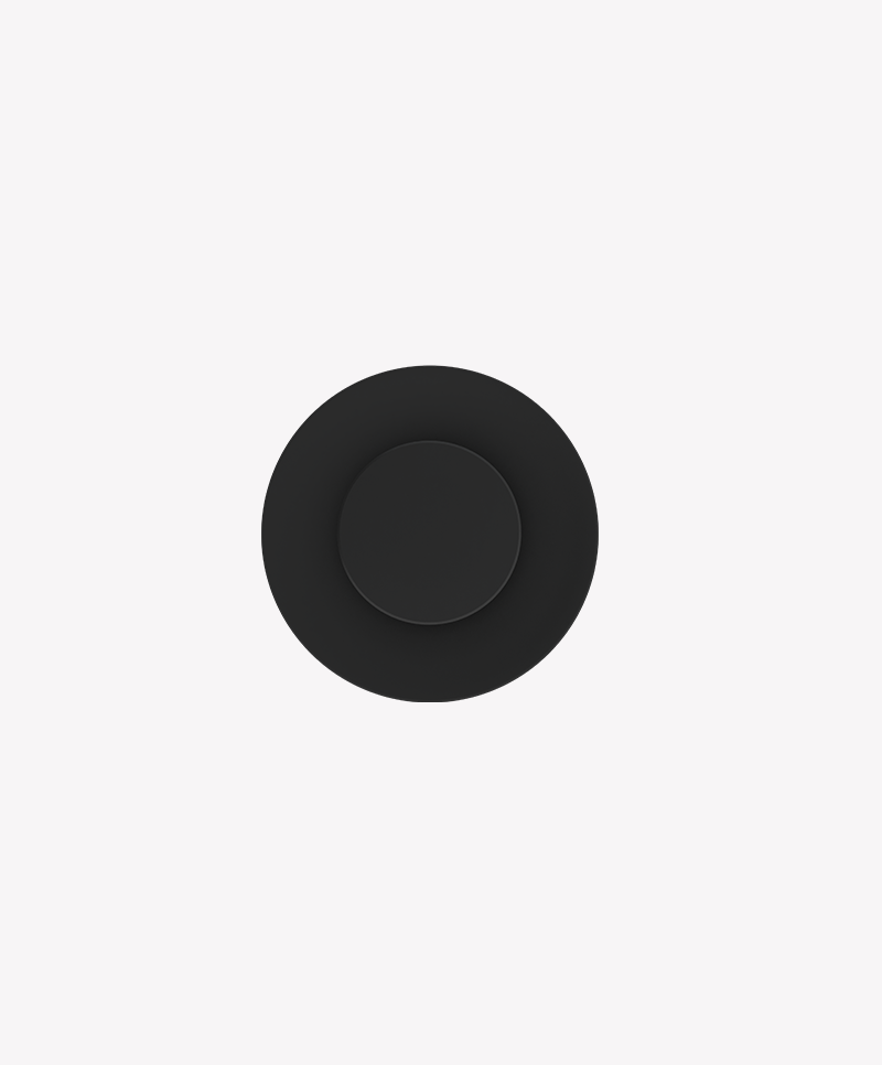 Arandela Opus Eclipse 8 watts 3000K 100° IP65 Preto 240x240x50mm OPS 35130



