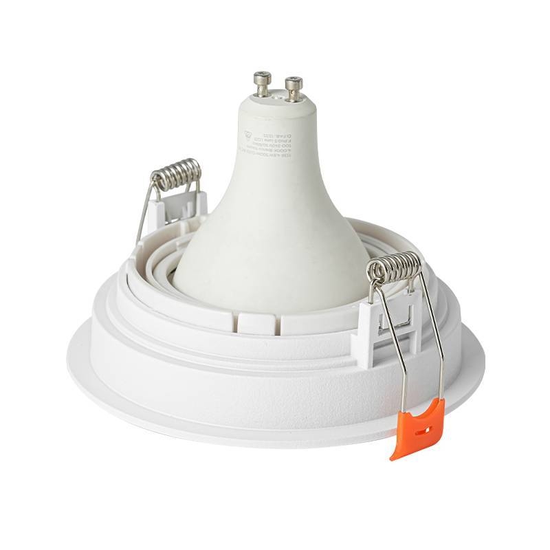 Spot Embutir Nordecor Loyo Redondo 1L AR70 Branco Ø120x15mm 6940