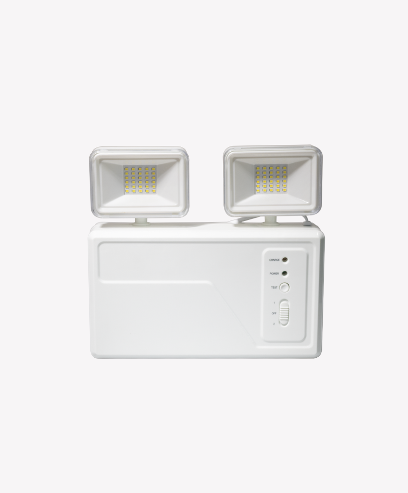Luminária de Emergência Opus 120° 18 watts 6500K 248x63x237mm 2200 lumens OPS 30913
