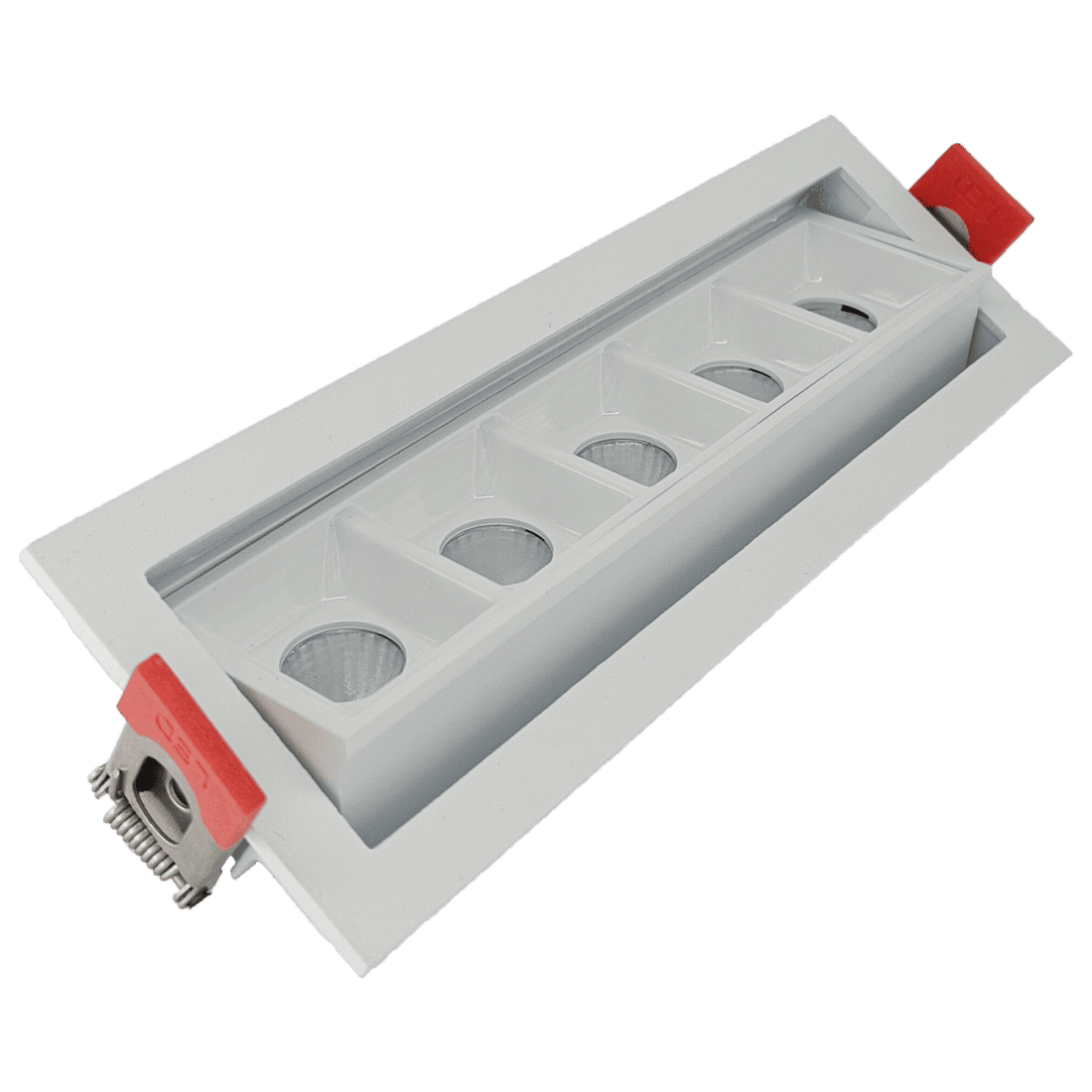 Embutido Alpertone Downlight Durell Articulado 10 watts 36° Branco IRC90 Bivolt 150x45x32mm 011570/011571