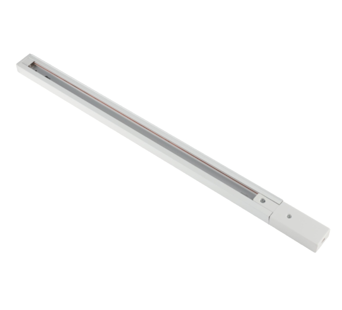 Trilho Eletrificado Sobrepor Alpertone Vision 1 Metro Branco 0527
