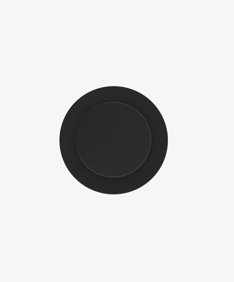 Arandela Opus Eclipse 12 watts 3000K 100° IP65 Preto 300x300x50mm OPS 35154



