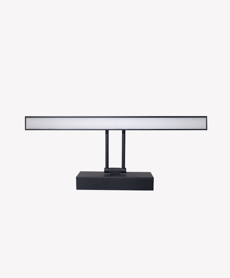 Arandela Opus Flex 160° IP20 12 watts 3000K 600mm Preto OPS 89696