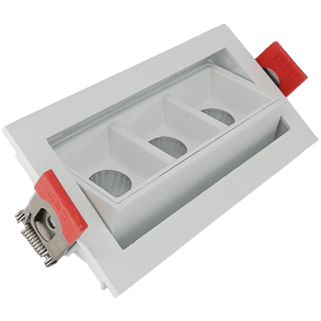 Embutido Alpertone Downlight Durell Articulado 6 watts Branco 36° IRC90 Bivolt 97x45x32mm 011557/011558