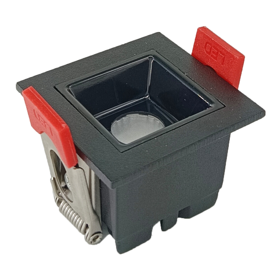 Embutido Alpertone Downlight Durell 2 watts 36° Preto IRC90 Bivolt 45x45x32mm 011531/011532