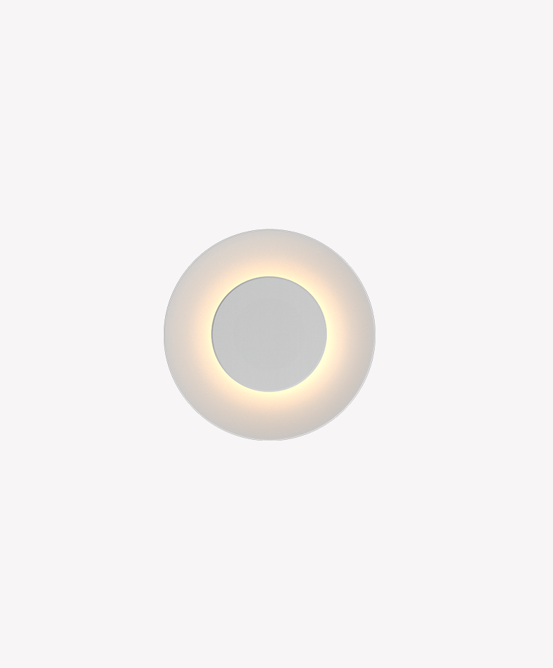 Arandela Opus Eclipse 8 watts 3000K 100° IP65 Branco  240x240x50mm OPS 35123



