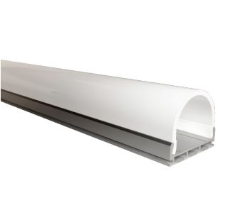 Perfil Sobrepor Alpertone Sirius 20mm Barra 2 Metros Anodizado 0215-A2
