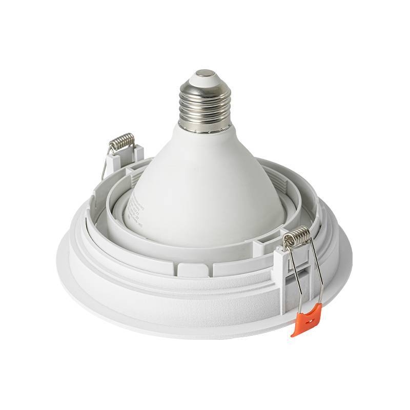 Spot Embutir Nordecor Loyo Redondo 1L PAR30 Branco Ø160x15mm 6938