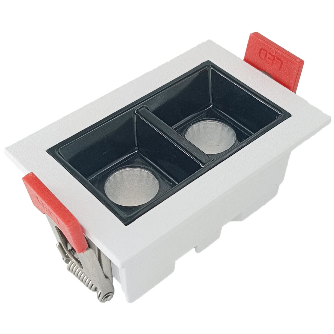 Embutido Alpertone Downlight Durell 4 watts 36° Branco/Preto IRC90 Bivolt 70x45x32mm 011541/011542