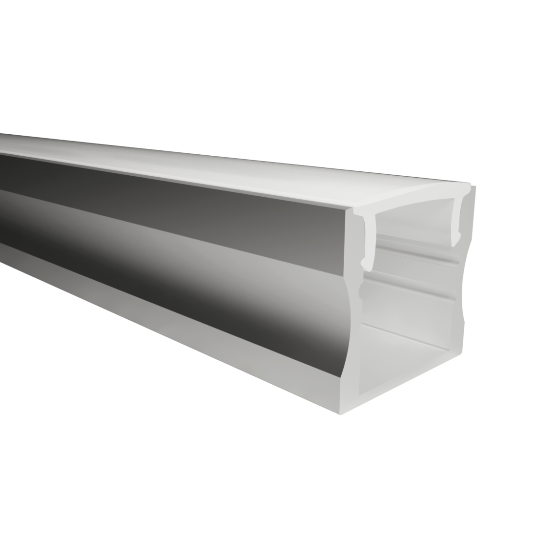 Perfil Sobrepor Alpertone Polaris 16x17mm Barra 2 Metros 715A2L / 715B2L / 715P2L