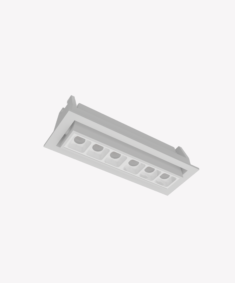 Spot Embutir Opus LED Soul Direcionável 12 watts 2700K IRC90 24° IP20 142x51x45mm Branco OPS 89252