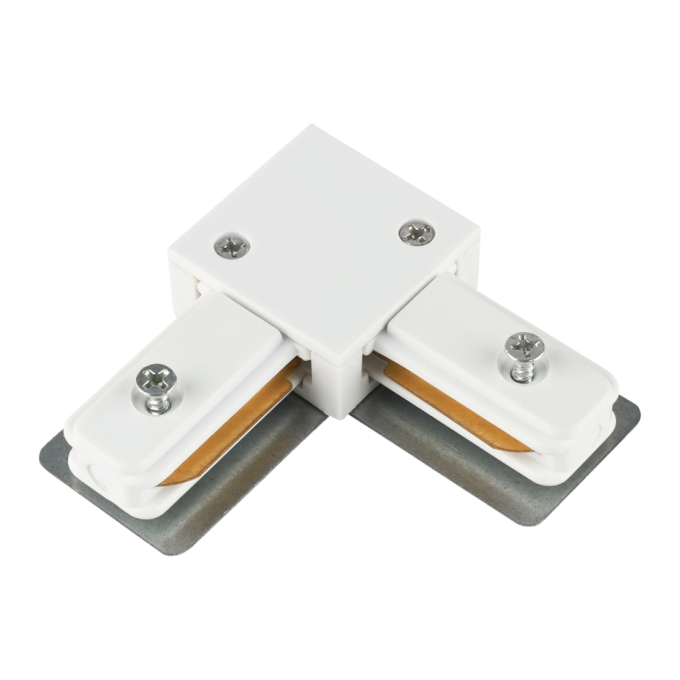 Conector L de Sobrepor Alpertone para Trilho Vision Preto 0533