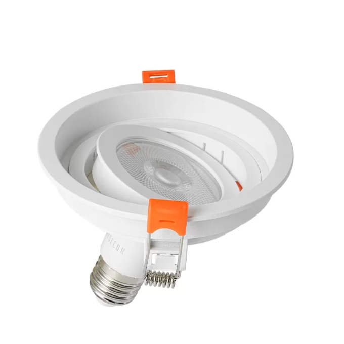Spot Embutir Nordecor Loyo Redondo 1L PAR20 Branco Ø120x15mm 6936