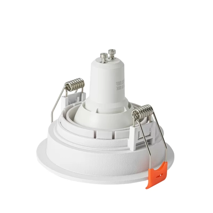 Spot Embutir Nordecor Loyo Redondo 1L Dicroica MR16 Branco Ø94x15mm 6934