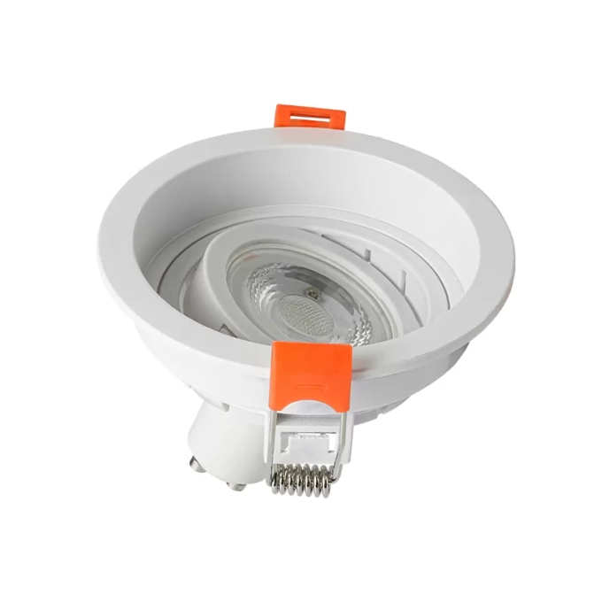 Spot Embutir Nordecor Loyo Redondo 1L Dicroica MR16 Branco Ø94x15mm 6934