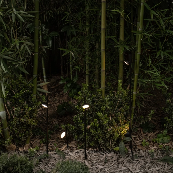 Espeto Usina Garden Bowl IP65 3 watts 3000K 40X40X500mm 19880-50 LED3