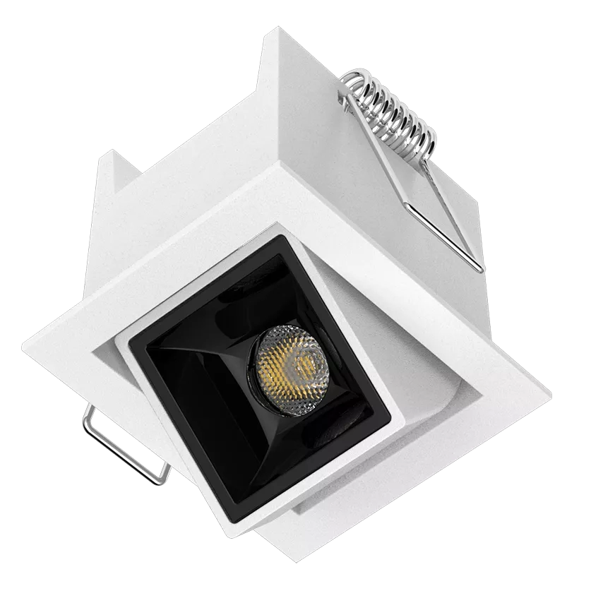 Luminária Powerlume Dot Line Orientável 3 watts 36° IP40 Bivolt 57x49mm DOTEMBOR-3W