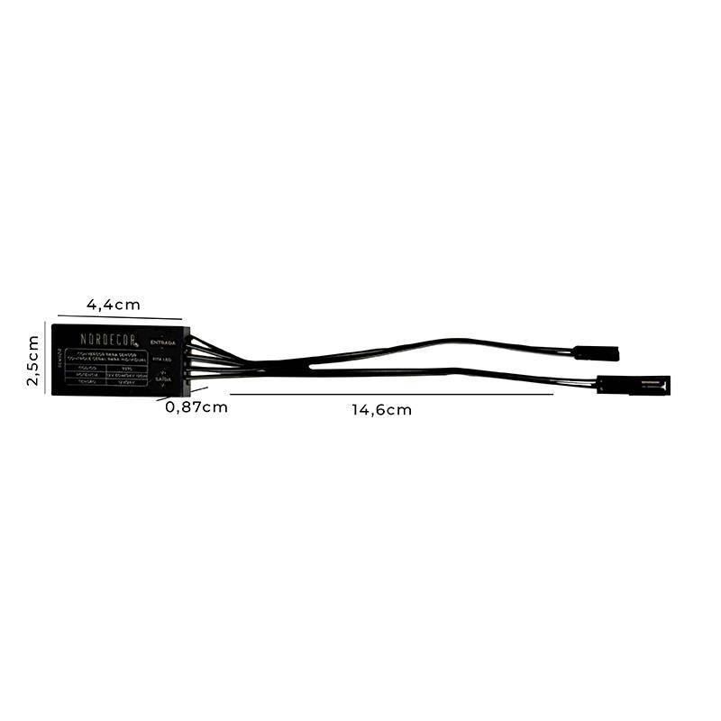 Conversor para Sensor Geral para Sensor Individual para Móveis 12/24V 7375